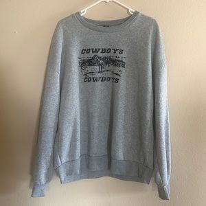 Cowboys crewneck